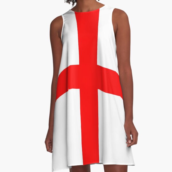 St George Cross A-Line Dress