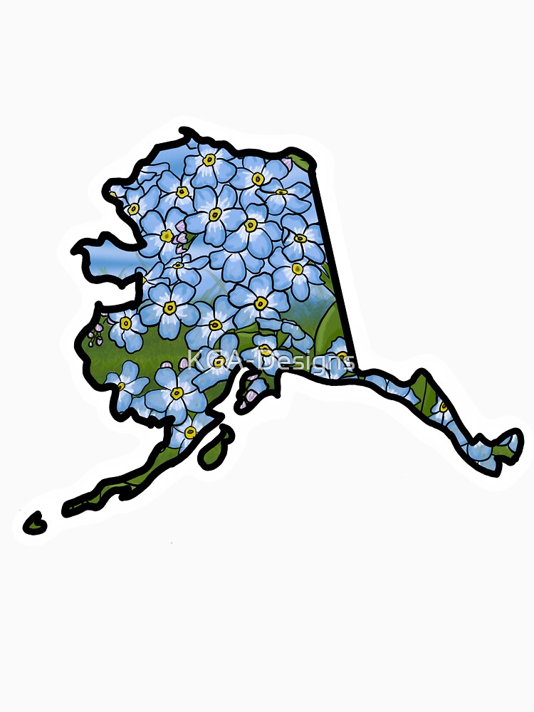 Alaska State Flower T Shirt By KGA Designs Redbubble   Raf,750x1000,075,t,fafafa Ca443f4786 