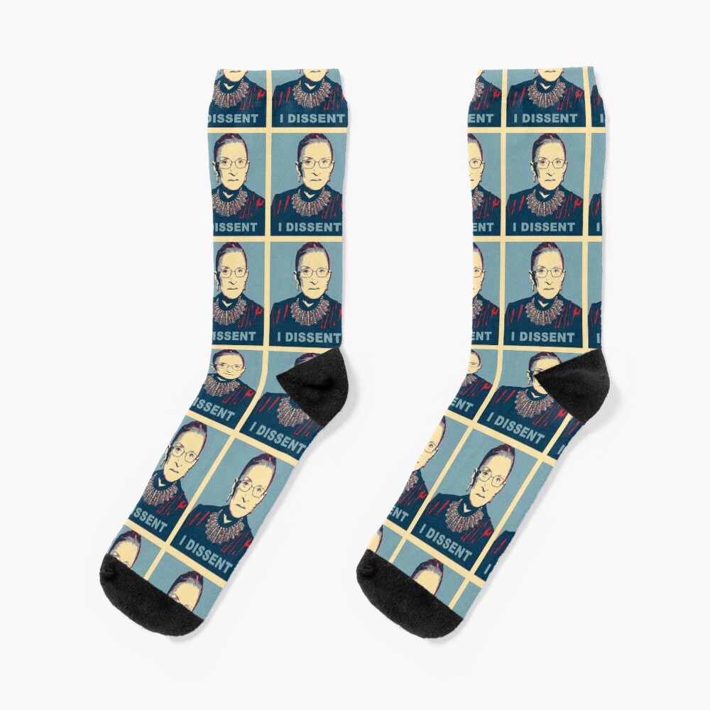 Notorious RBG I DISSENT Socks