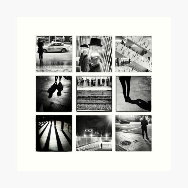 Black and White Wall Art Print