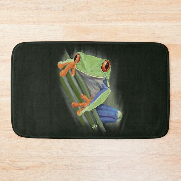 Item preview, Red Eyed Tree Frog Realistic Wildlife Art designed and sold by slaterza.