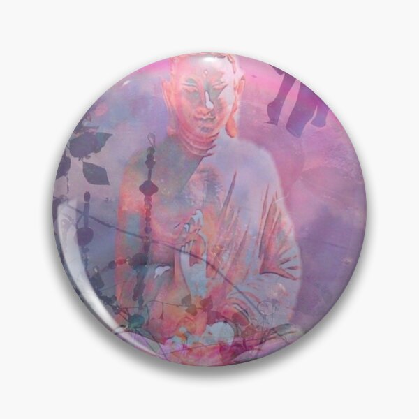 Item preview, Buddha in lavender landscape designed and sold by MarilynBaldey7.