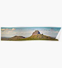 Glass House Mountains - Queensland, Australia Poster