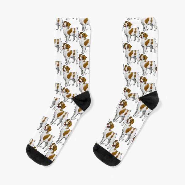 Brittany Spaniel Socks
