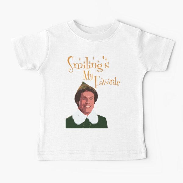Buddy The Elf - Smiling My Favorite Baby T-Shirt