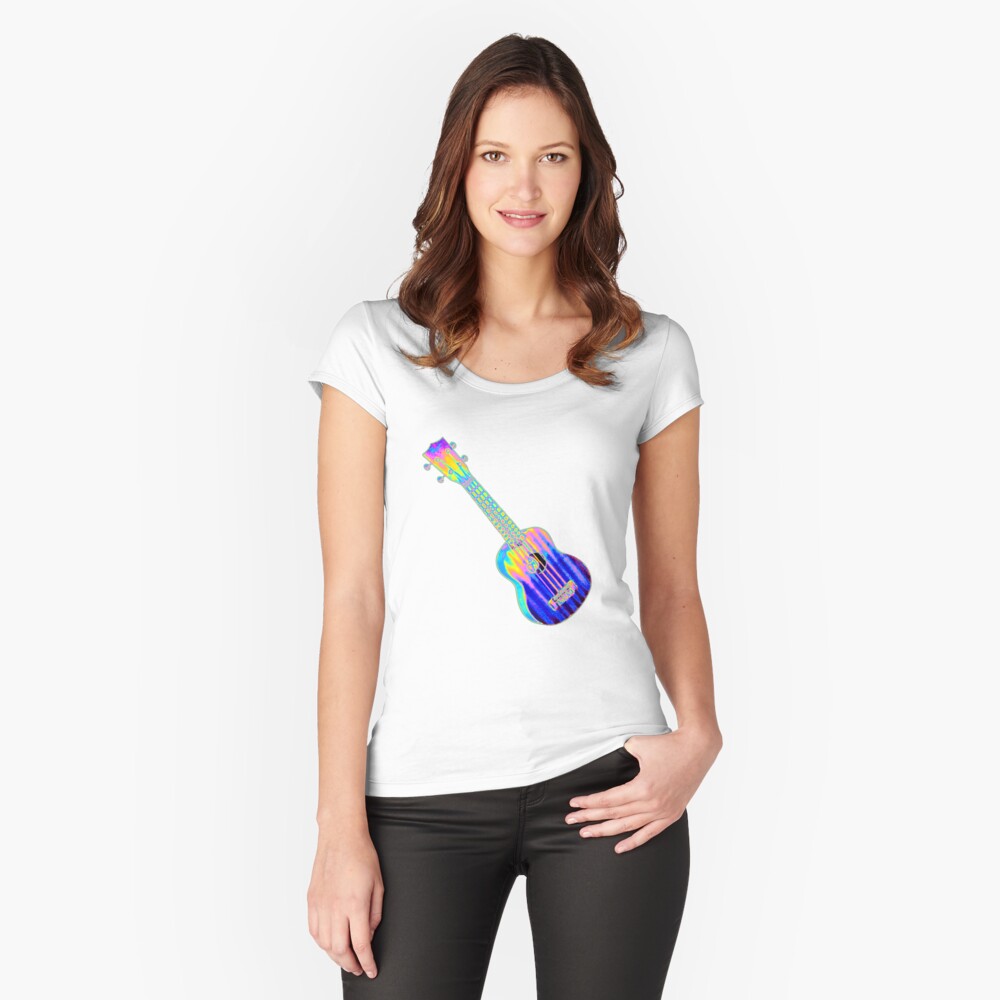 Item preview, Fitted Scoop T-Shirt designed and sold by dinaaaaaah.