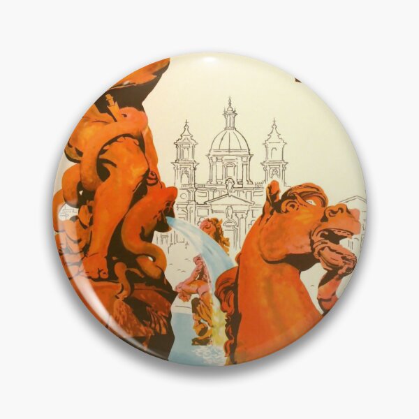 Item preview, Rome vintage travel poster designed and sold by stickart-marek.