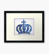 Royal Blue Framed Print