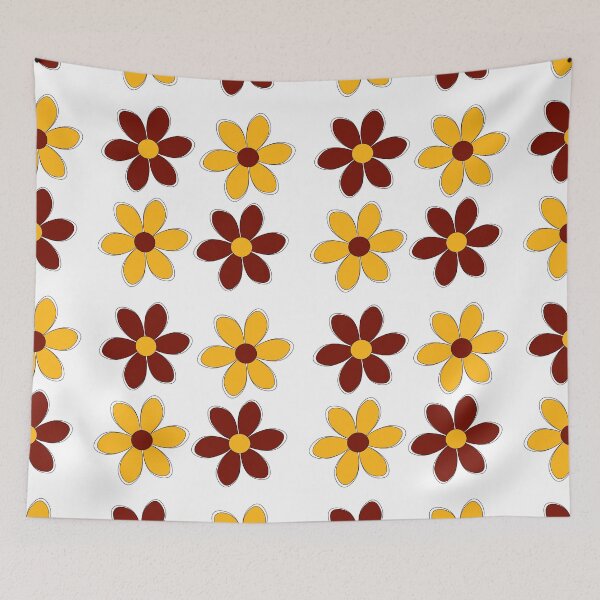 Item preview, Maroon and Gold Flowers - School Colors designed and sold by Danimw.