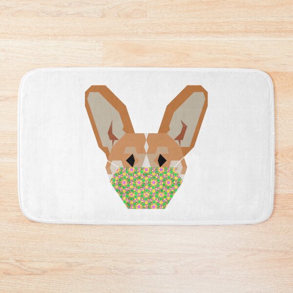 Item preview, Dog Wearing Celebrating Spring - #1 Mask designed and sold by wagnerps.