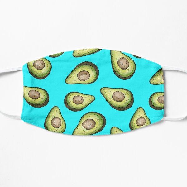 Avacado Fan Flat Mask