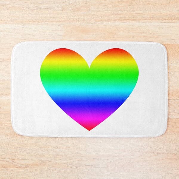 Item preview, Rainbow Heart designed and sold by wickedcartoons.