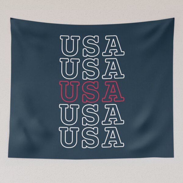 Item preview, USA white and red pattern designed and sold by BAYSTALT.