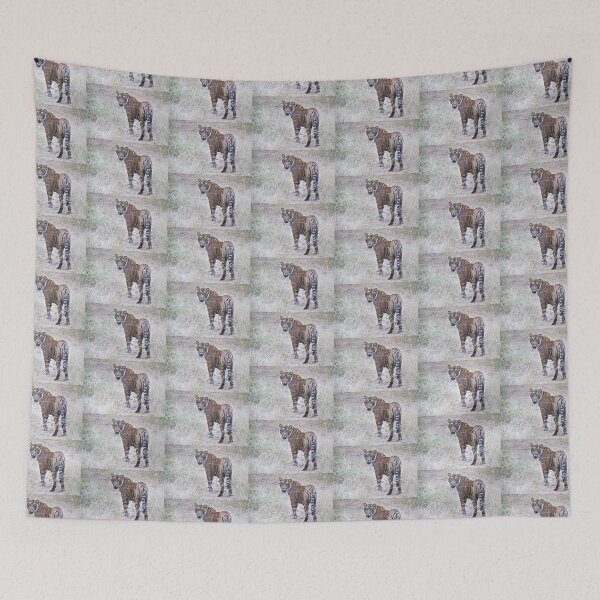 Item preview, Young Male Tiger on The Prowl designed and sold by Carole-Anne.