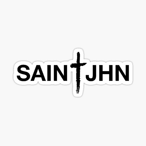 SAINT JHN LOGO Sticker