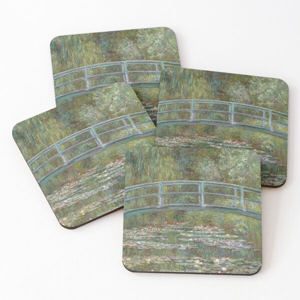 Item preview, Monet - Bridge over a Pond of Water Lilies  designed and sold by Ashley Moen.