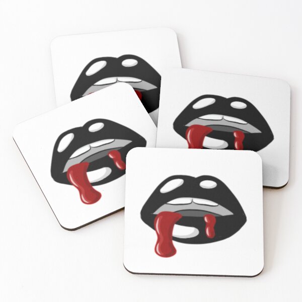 Item preview, Black and bloody lips designed and sold by Hi-im-useless.