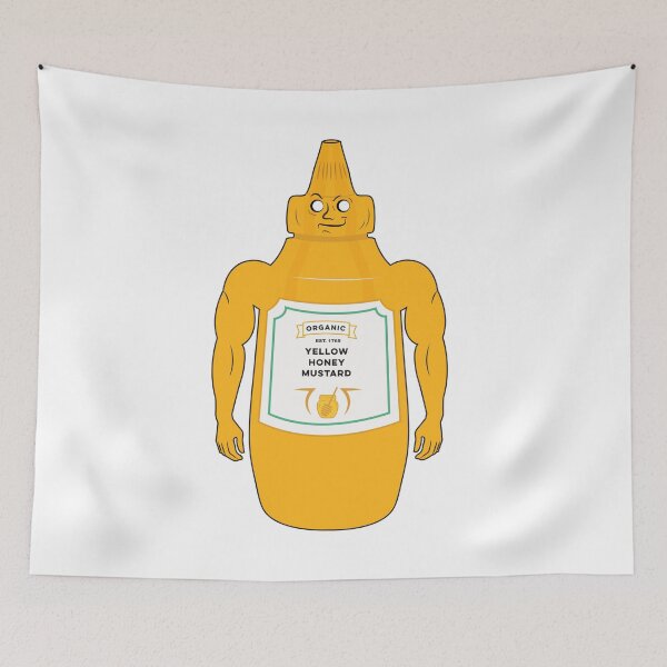 Item preview, Mustard Man designed and sold by sashaaliberti.