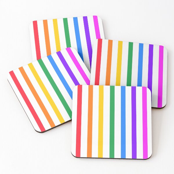 Item preview, Bright rainbow stripes designed and sold by LittleBettyMakes.