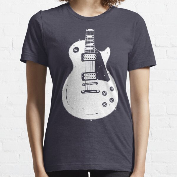 Les Paul White Essential T-Shirt
