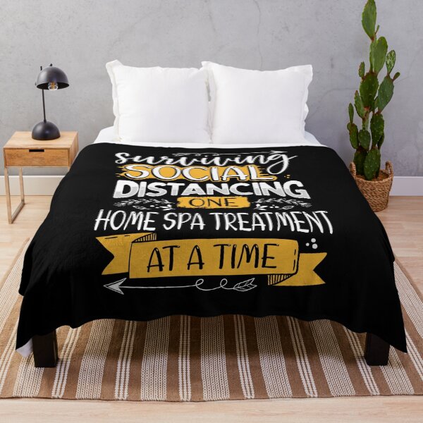 Item preview, Surviving Social Distancing One Home Spa Treatment at a Time  designed and sold by Maria Garcia.