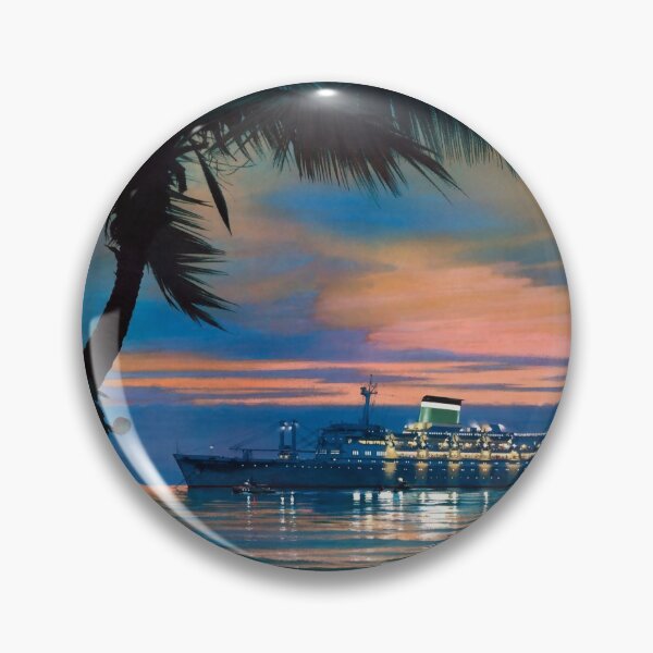 Artikelvorschau, Grace Line Caribbean vintage travel poster entworfen und verkauft von stickart-marek.