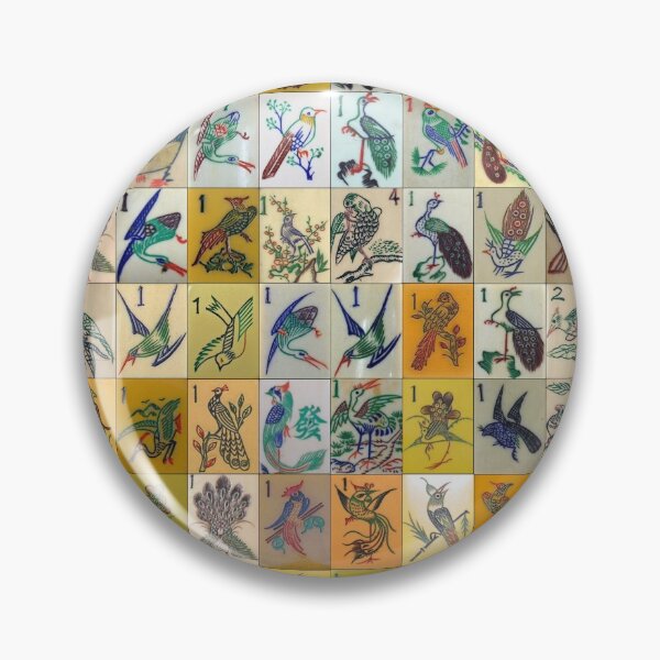 Item preview, Mah Jongg Birds designed and sold by Montage-Madness.