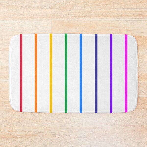Item preview, Narrow rainbow stripes designed and sold by LittleBettyMakes.