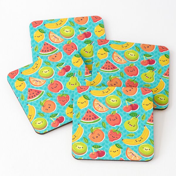 Item preview, Banana Lemon Strawberry Cute Pattern designed and sold by noirty.