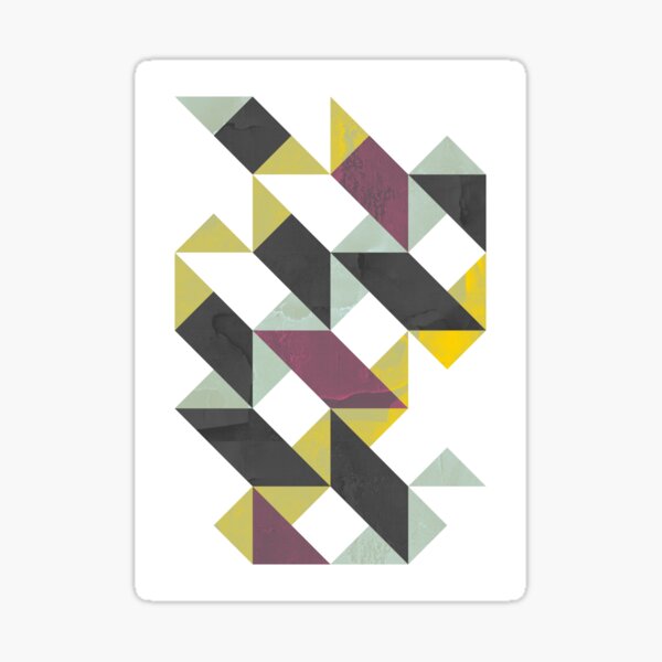 Absolutely geometric Sticker