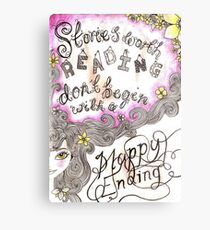 Happy Endings Metallbild