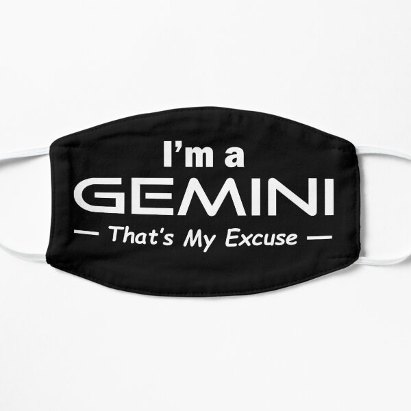I'm A Gemini - Birthday Horoscope Zodiac Sign Mask