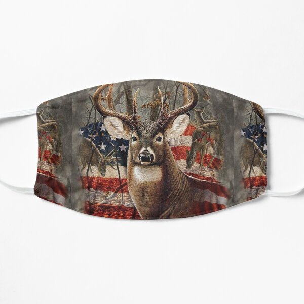 Hunting Deer Buck Graphics Art Flat Mask