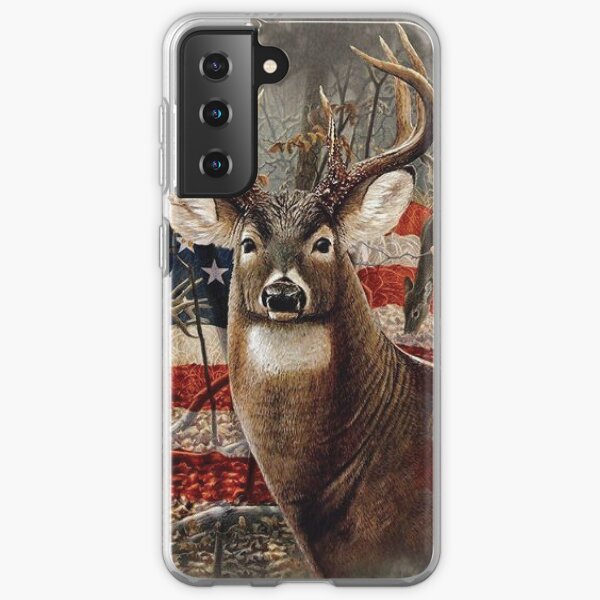 Hunting Deer Buck Graphics Art Samsung Galaxy Soft Case