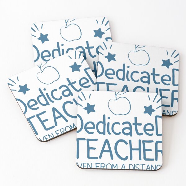 Item preview,  Dedicated Teacher even from a distance,Appreciation gift idea  designed and sold by DESIGNNOUR.