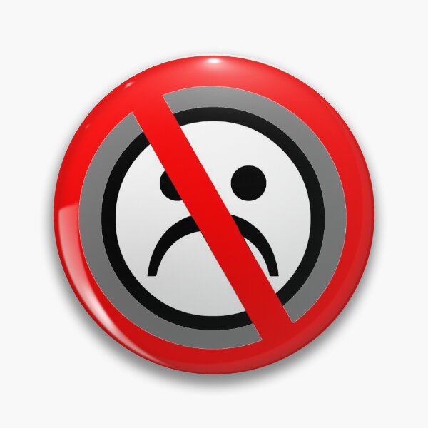 Item preview, No Frowning Sign T-shirt Design designed and sold by muz2142.