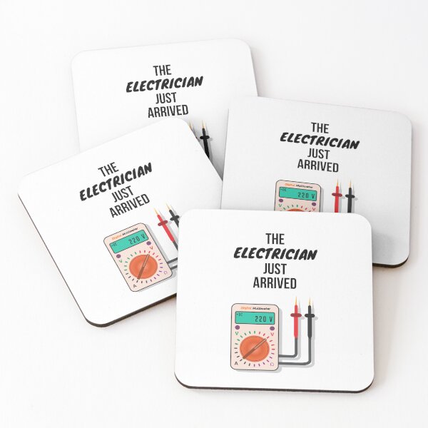 Item preview, The Electrician Just Arrived Gifts For Electricians designed and sold by TheGreekGuy.