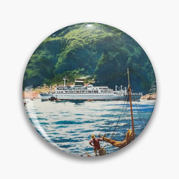 Artikelvorschau, Grace Line Caribbean vintage travel poster entworfen und verkauft von stickart-marek.