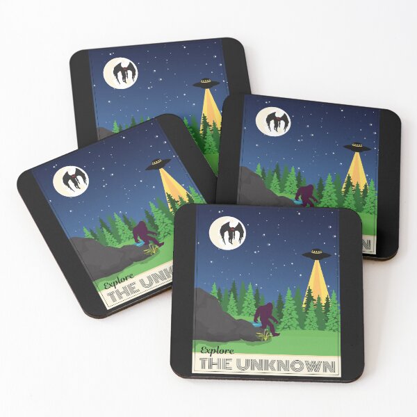 Item preview, "Explore the Unknown" Cryptids designed and sold by MichelleTera.