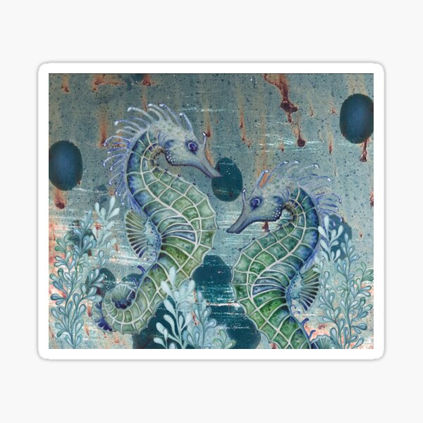 Item preview, Seahorses designed and sold by Marian Rennie.
