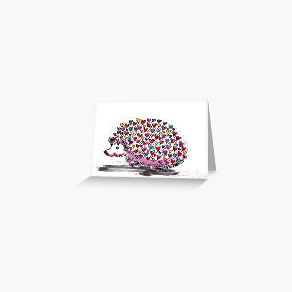 Hedgehog Love Greeting Card