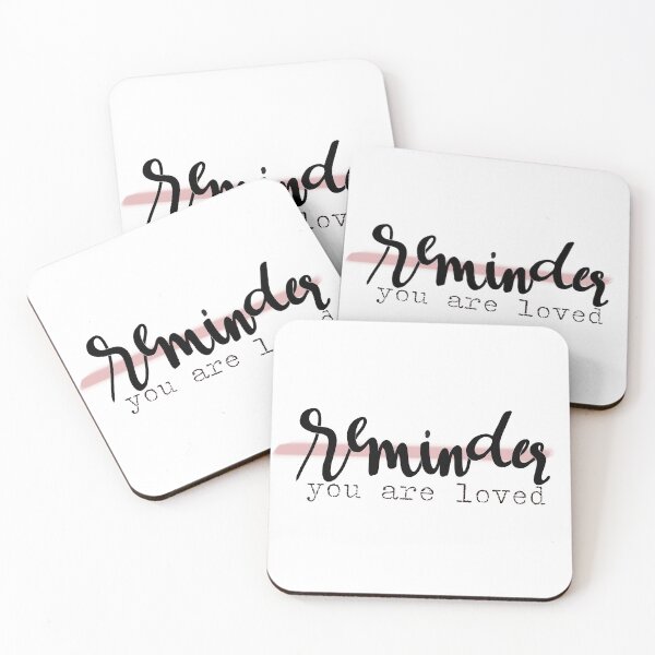 Item preview, Reminder, you are loved graphic  designed and sold by Tristen Swinney.