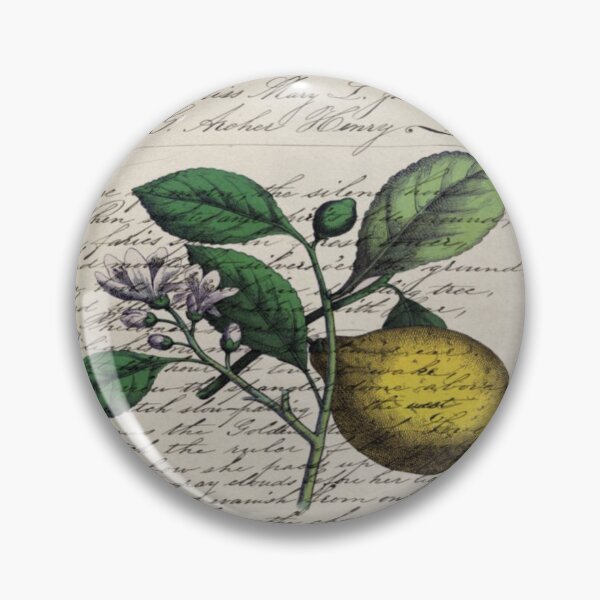 Artikelvorschau, Dark Academia Vintage mediterraner Obstgarten Zitrusblüte gelbe Zitrone entworfen und verkauft von LEILA ART SPACE.