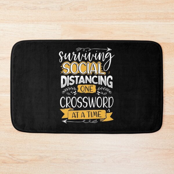 Item preview, Surviving Social Distancing One Crossword at a Time  designed and sold by Maria Garcia.
