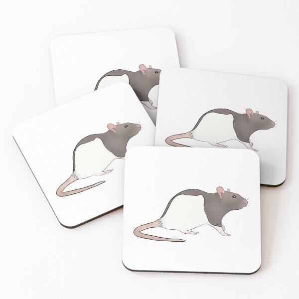 Item preview, Grey Hooded Fancy Rat designed and sold by Lilystreet.
