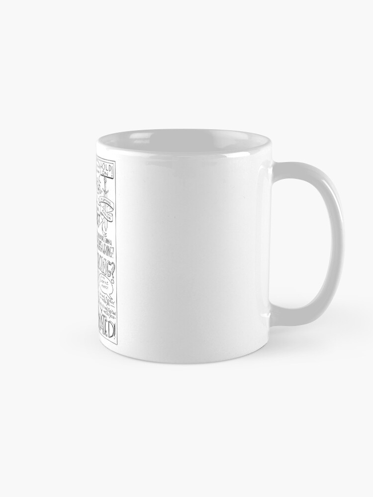 Alternate view of The Wicked Witch of the East Bro Hand Lettered Mug