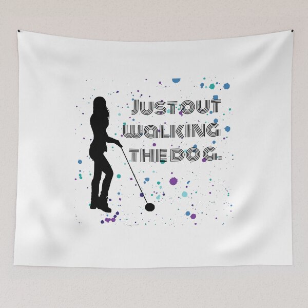 Item preview, Just Out Walking the Dog - Yoyo Master Style designed and sold by CrystalRaen.