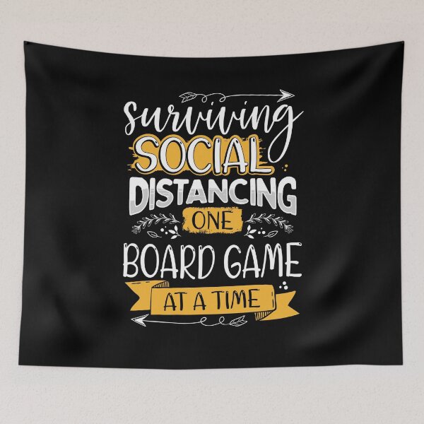 Item preview, Surviving Social Distancing One Board Game at a Time  designed and sold by Maria Garcia.