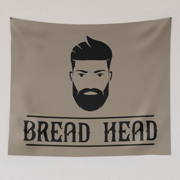 Item preview, Bread Head Portrait |  designed and sold by PixelsandPulp.