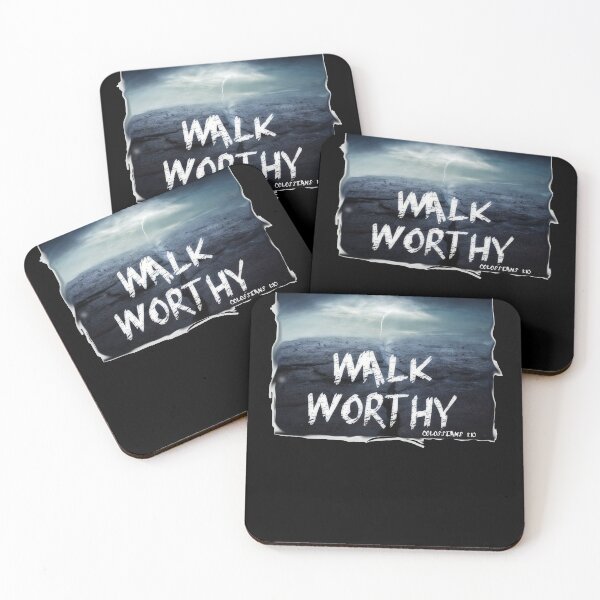 Item preview, Walk Worthy Bible Verse Design designed and sold by WildHeartTees.